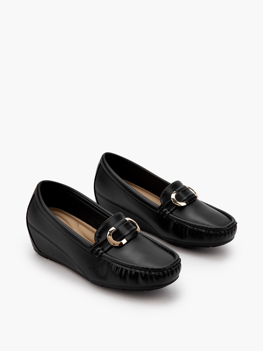 Women Wedge Heel Loafers