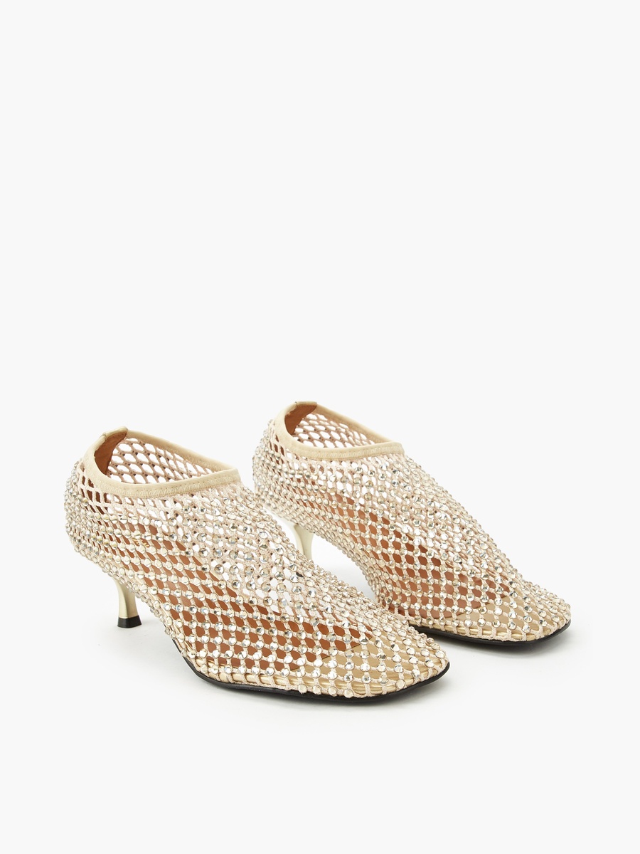 Women Embellished Kitten Heel Shoes