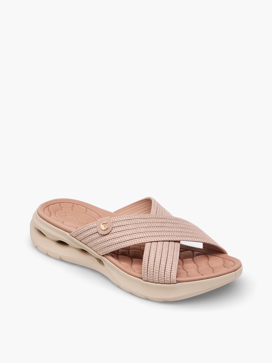 Women Cross Strap Comfort Sandals