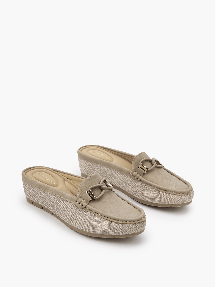 Women Wedge Heel Mules