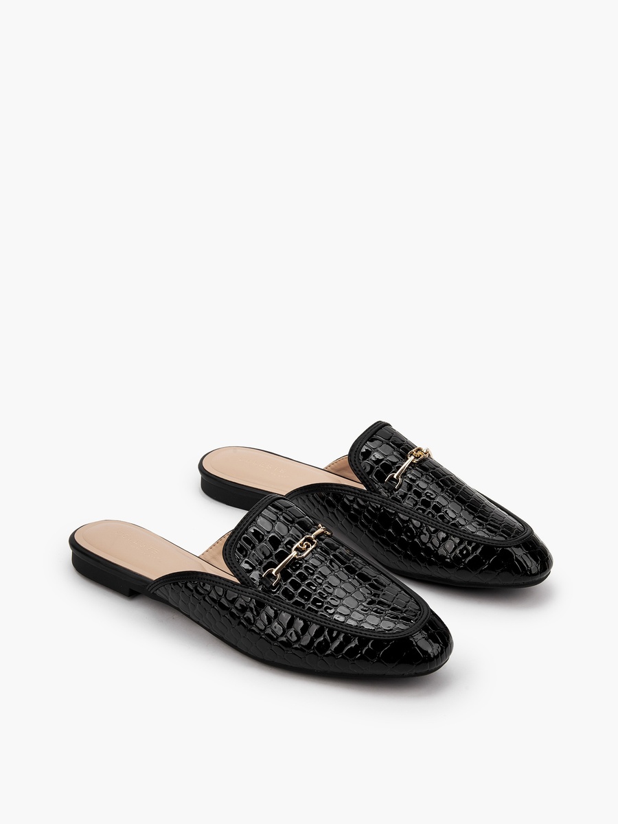 Women Textured Mules