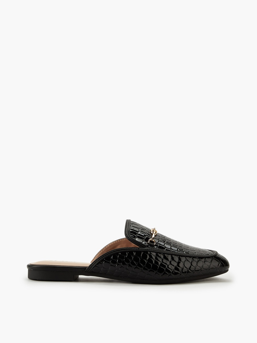 Women Textured Mules