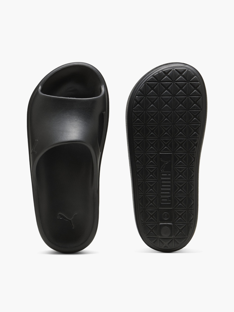 Men Shibui Cat Logo Embossed Slides
