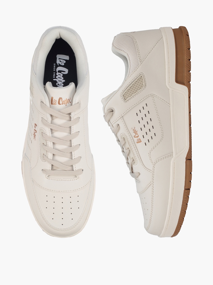 Men Lace-Up Ankle Sneakers