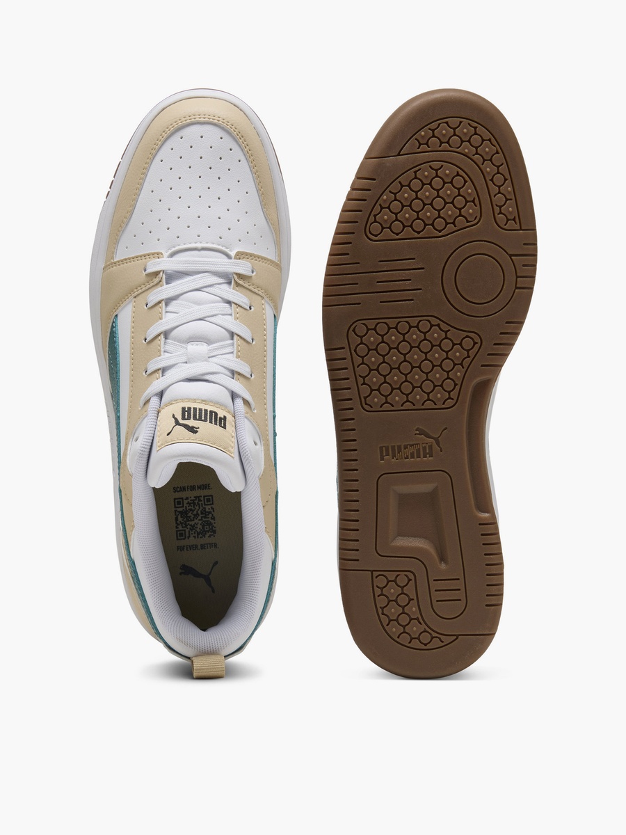 Men Rebound v6 Lace-Up Low Ankle Sneakers