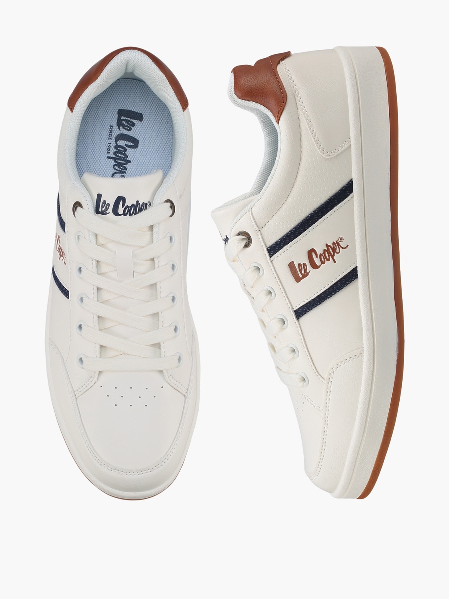 Men Lace-Up Ankle Sneakers