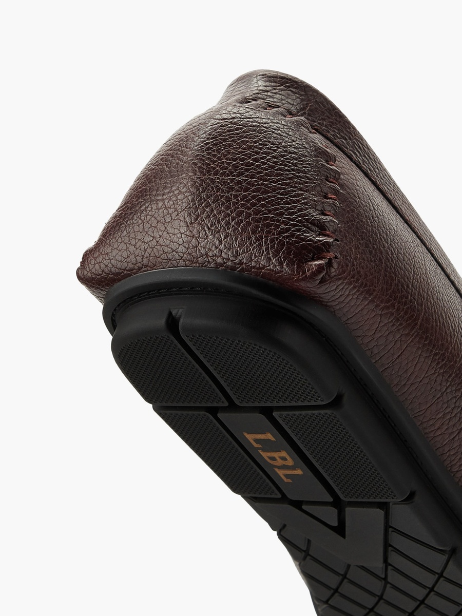 Men Textured Loafers