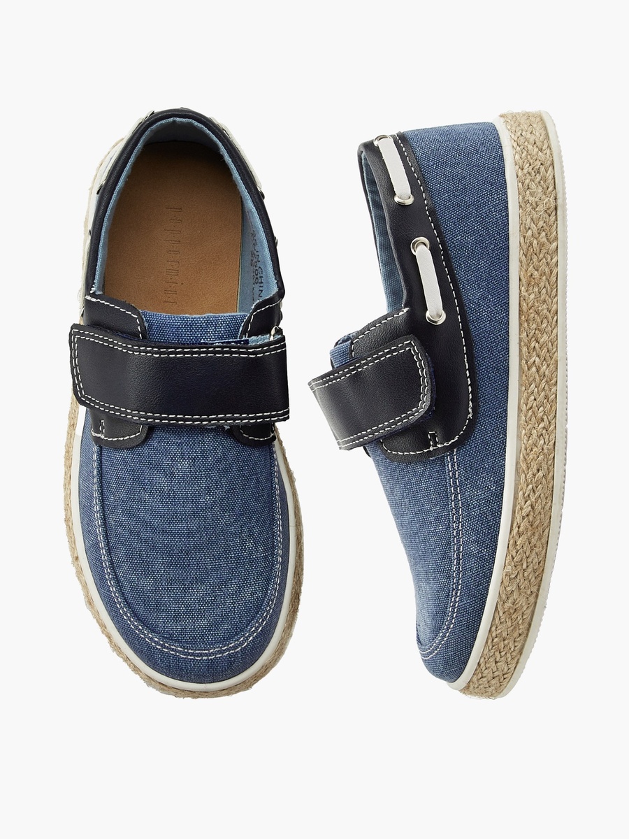 Hook and Loop Espadrille Loafers