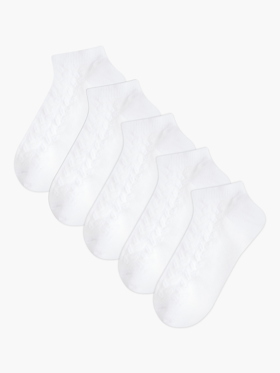 Pack of 5 Ankle Length Cotton Socks