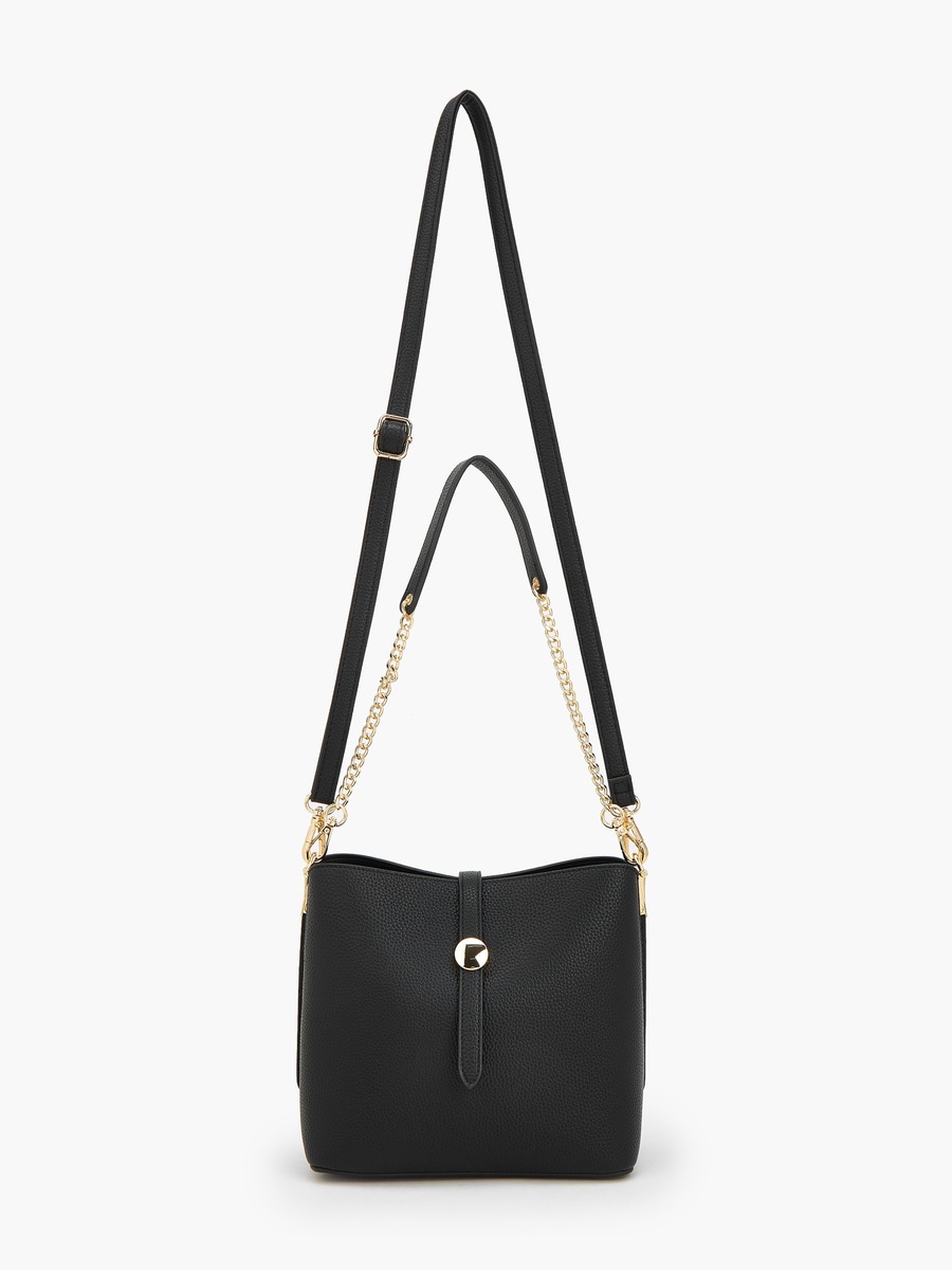 Shoulder Bag With Detachable Shoulder Strap