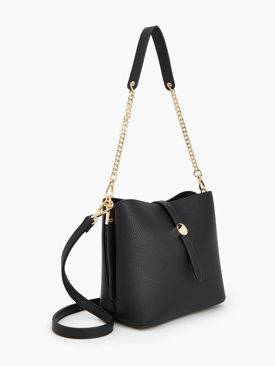 Shoulder Bag With Detachable Shoulder Strap