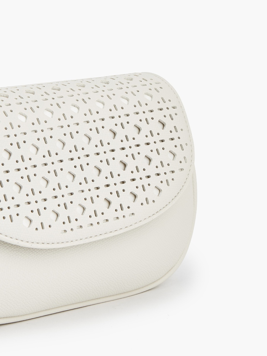 Cutout Detail Crossbody Bag with Magnetic Closure