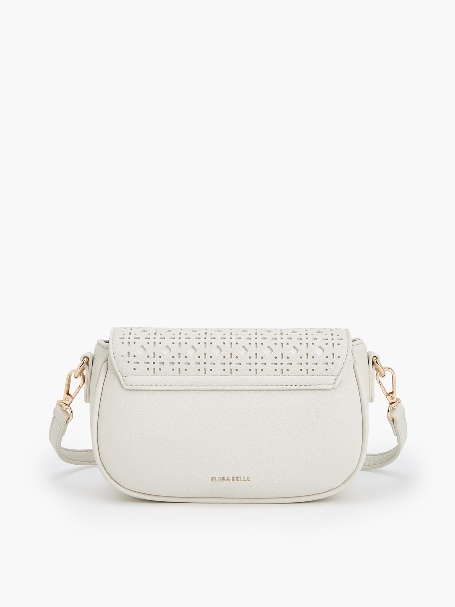 Cutout Detail Crossbody Bag with Magnetic Closure