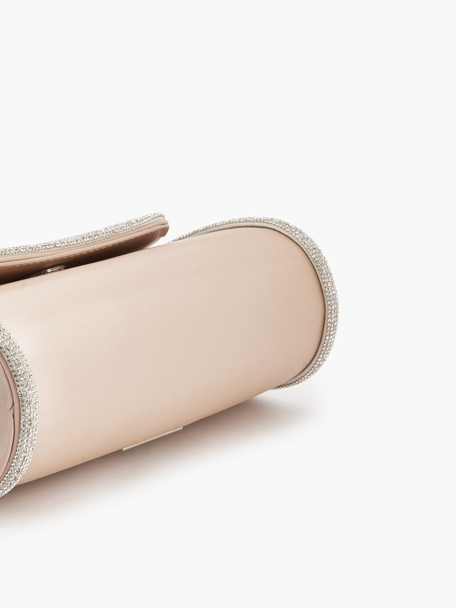 Embellished Crossbody Bag with Chain Strap