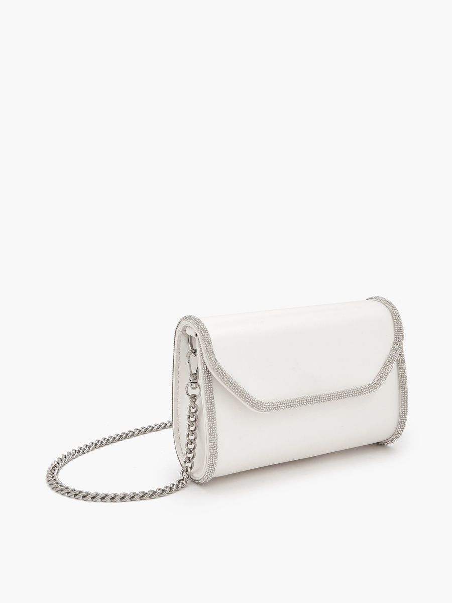 Embellished Crossbody Bag with Chain Strap