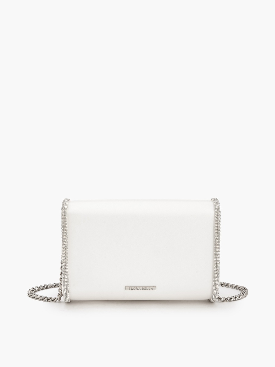 Embellished Crossbody Bag with Chain Strap