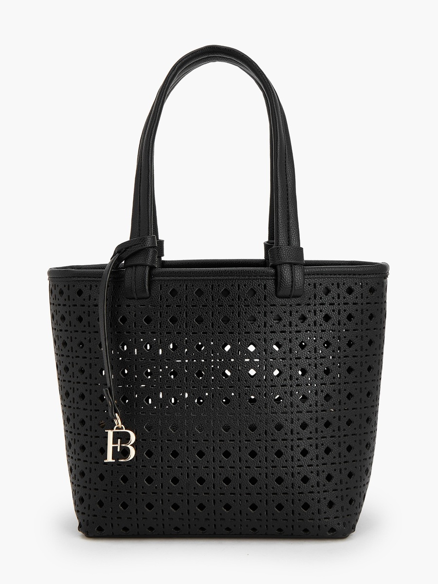 Laser Cut Tote Bag with Crossbody Bag