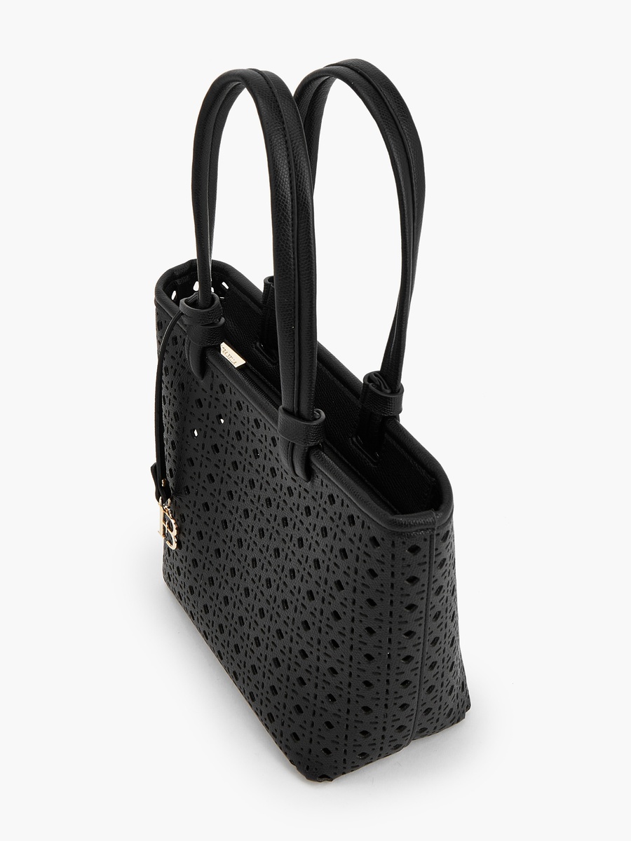 Laser Cut Tote Bag with Crossbody Bag