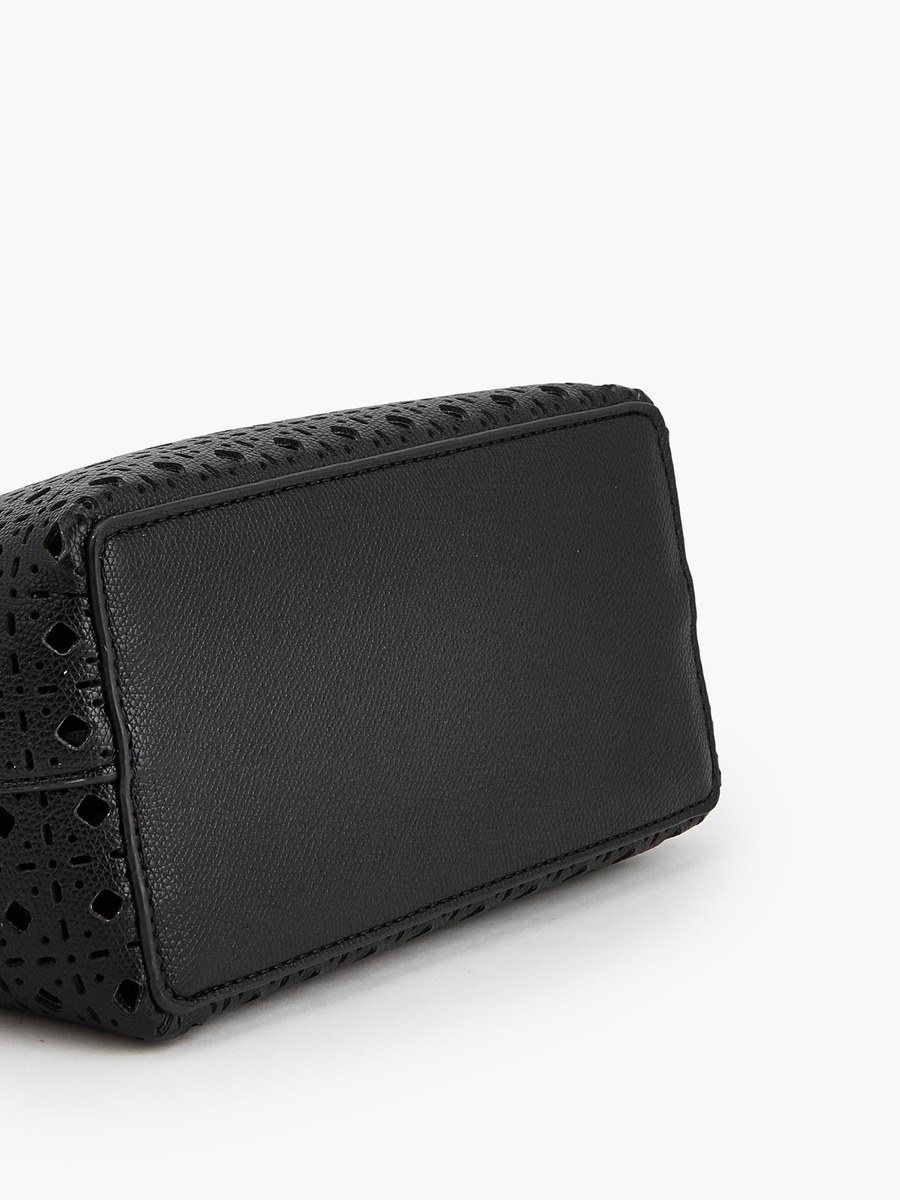 Laser Cut Tote Bag with Crossbody Bag
