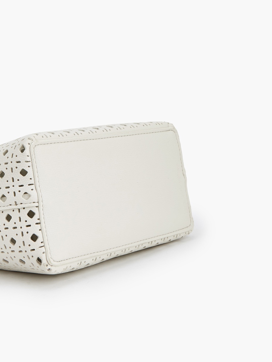 Laser Cut Tote Bag with Crossbody Bag