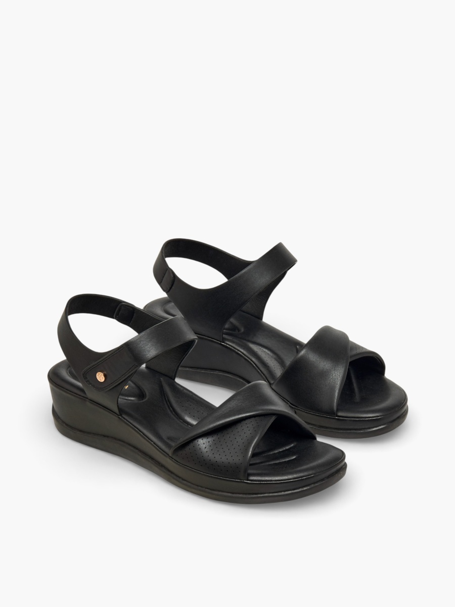 Women Hook and Loop Sandals