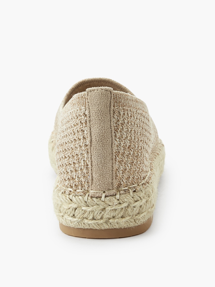 Women Textured Espadrille Loafers