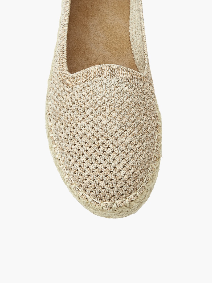 Women Textured Espadrille Loafers