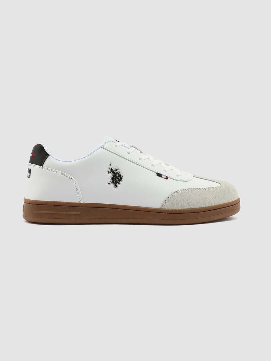Men White Lightweight Sneakers