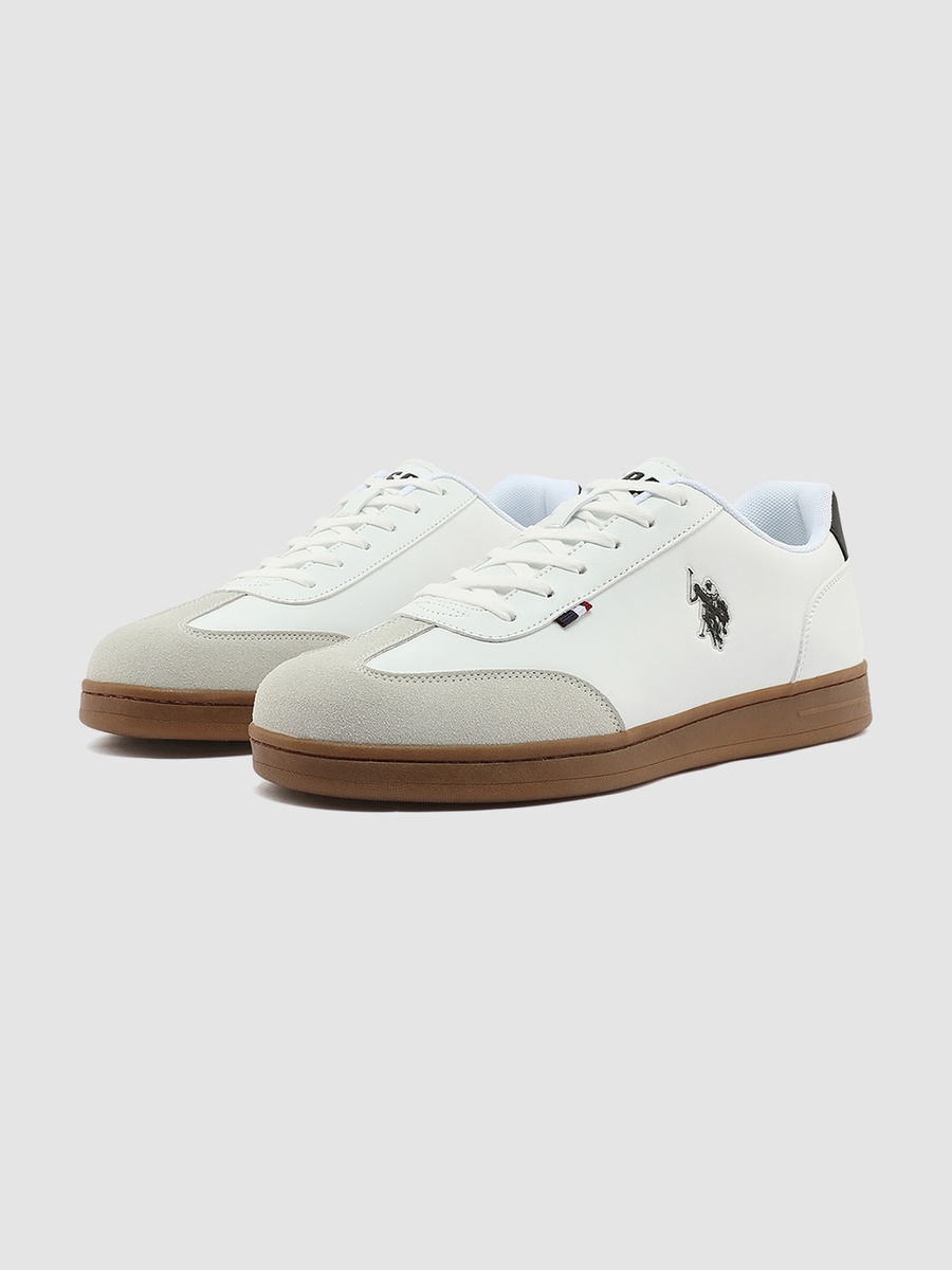Men White Lightweight Sneakers