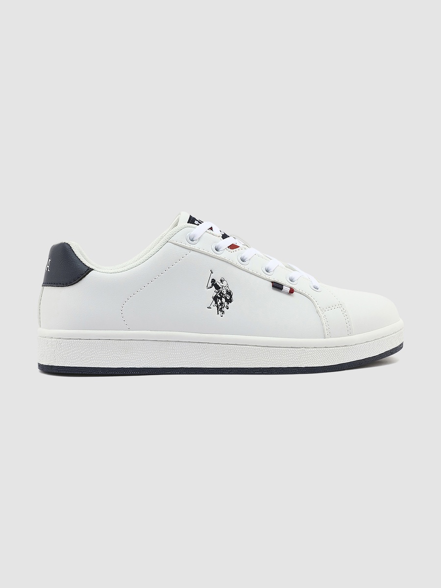 Women White Low-Top Lightweight Sneakers