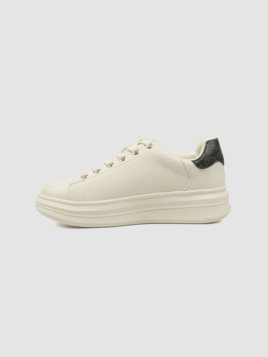 Women Beige Low-Top Lightweight Sneakers