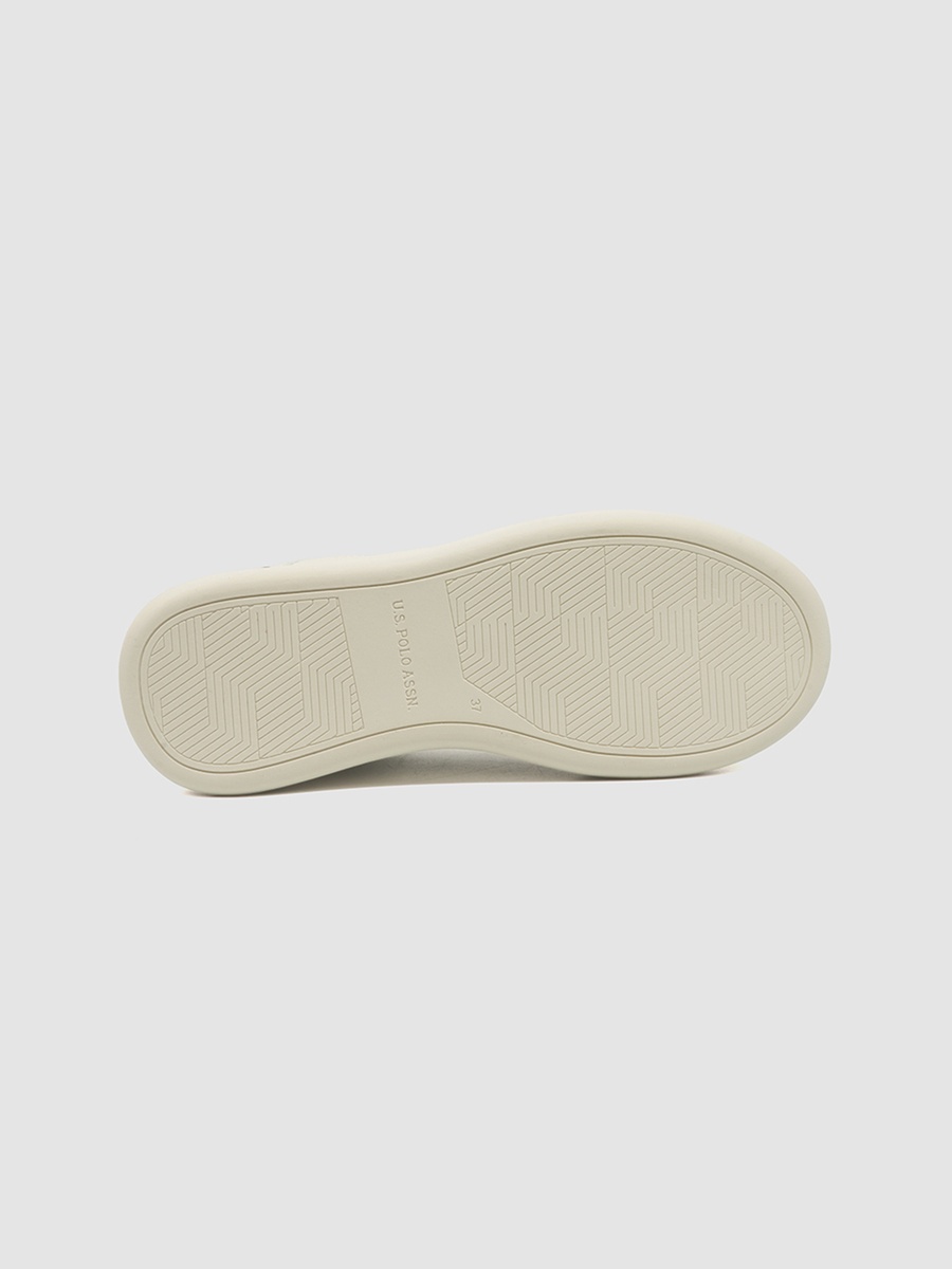 Women Beige Low-Top Lightweight Sneakers