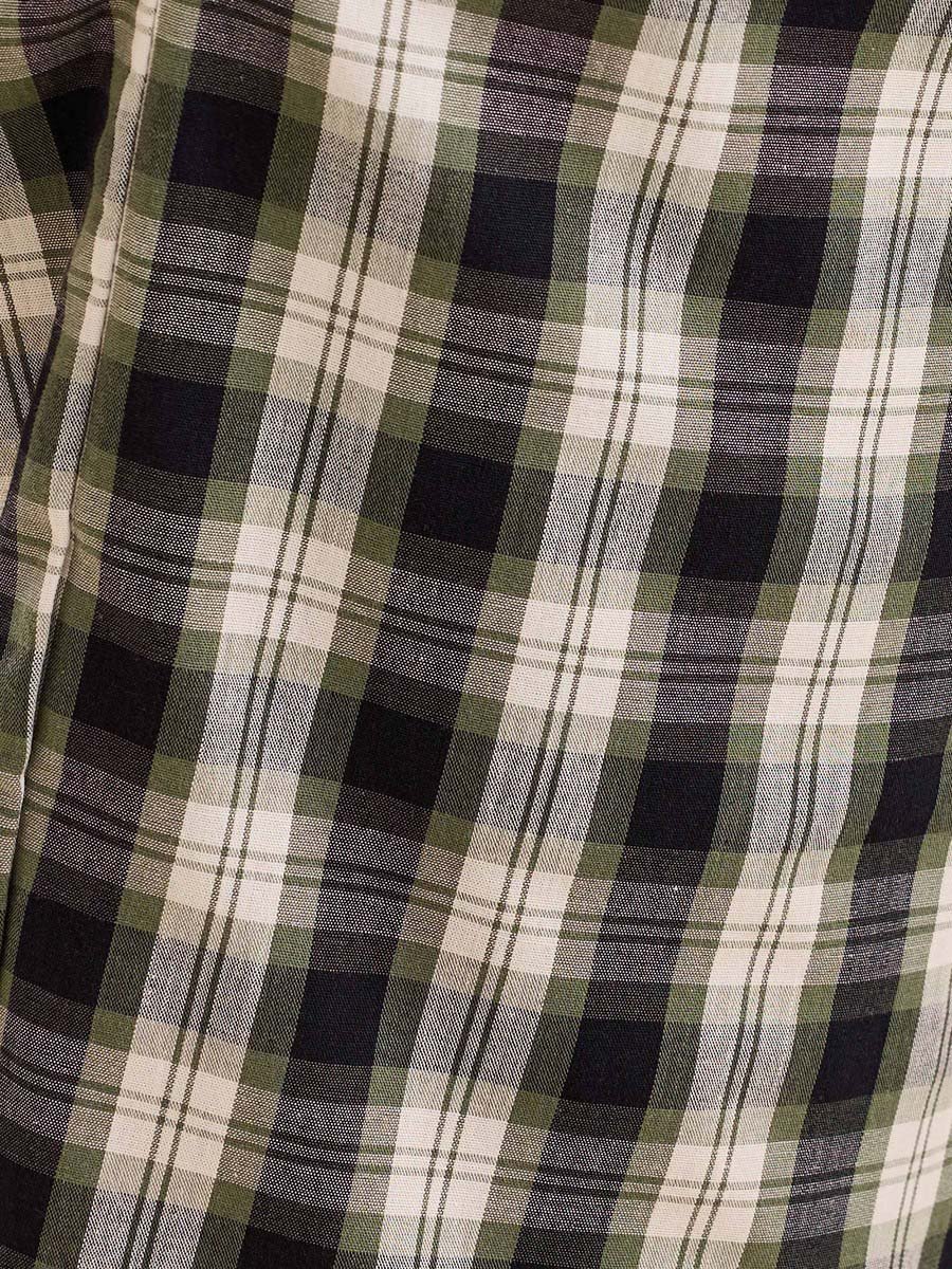 Checked Poplin Pyjama Pants