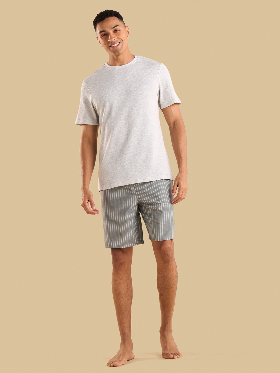 Striped Shorts Set
