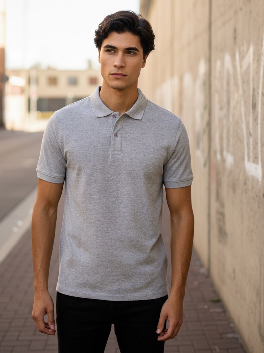 Plain Polo T-Shirt