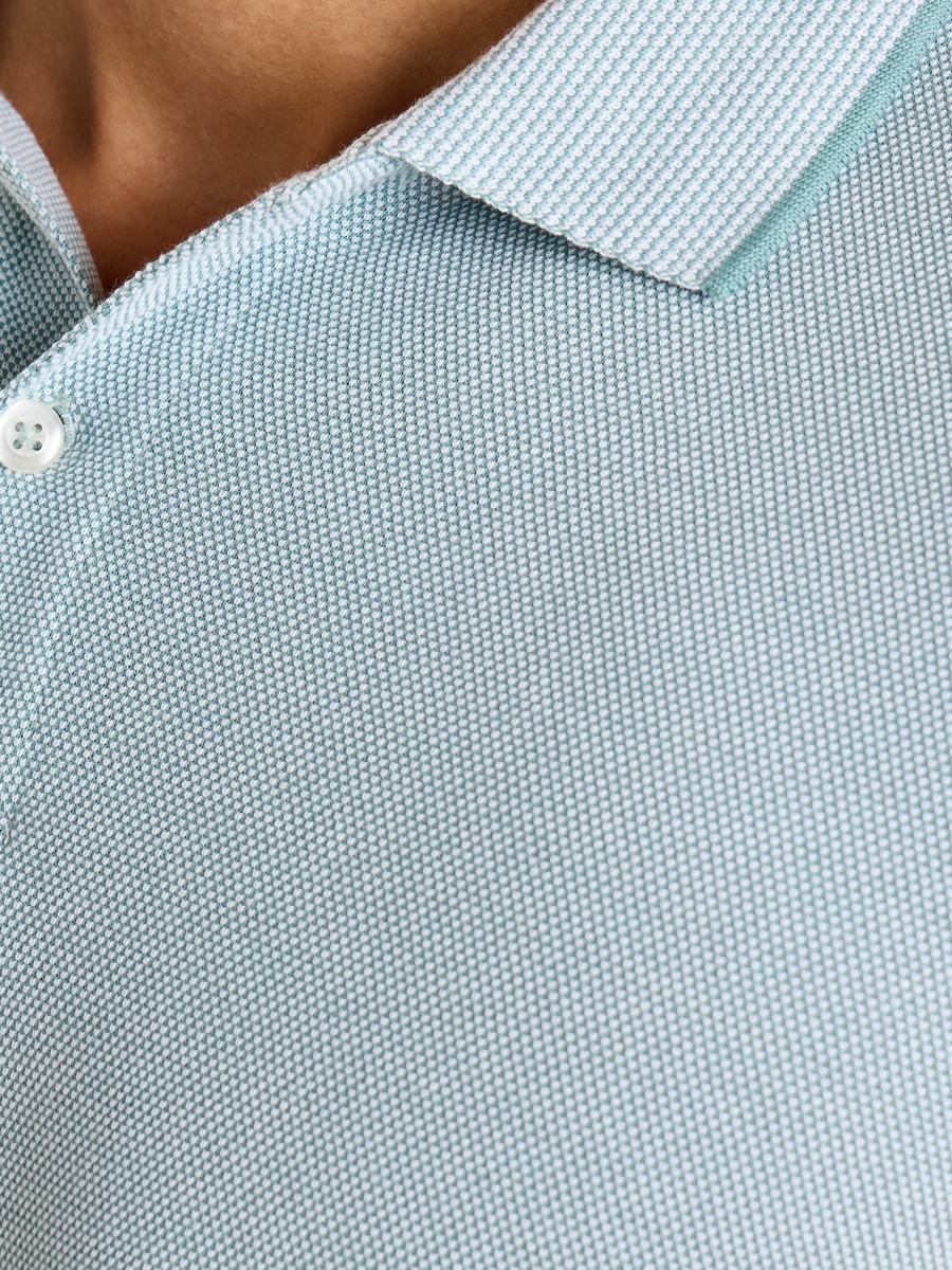 Textured Polo T-Shirt