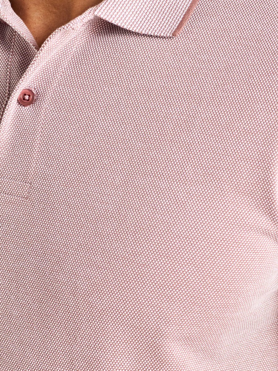 Textured Polo T-Shirt