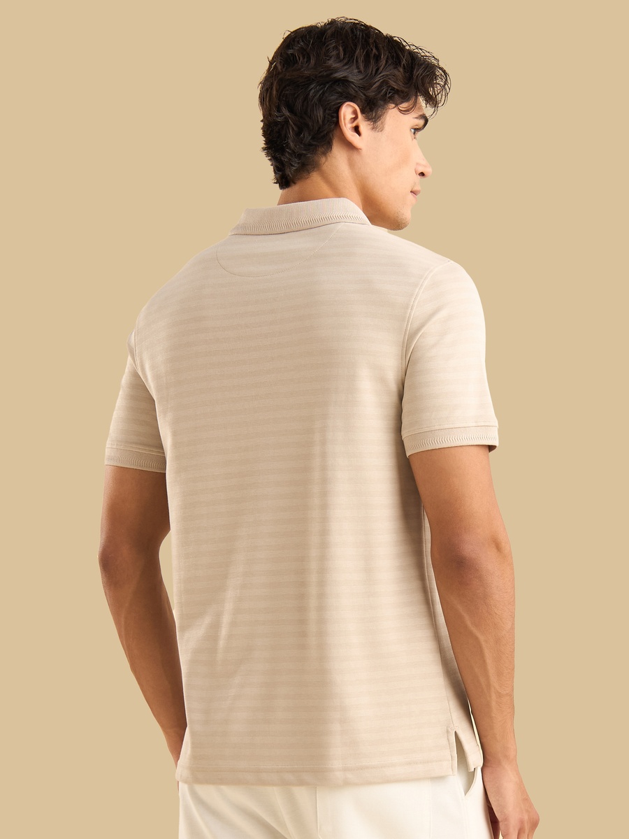Striped Polo T-Shirt