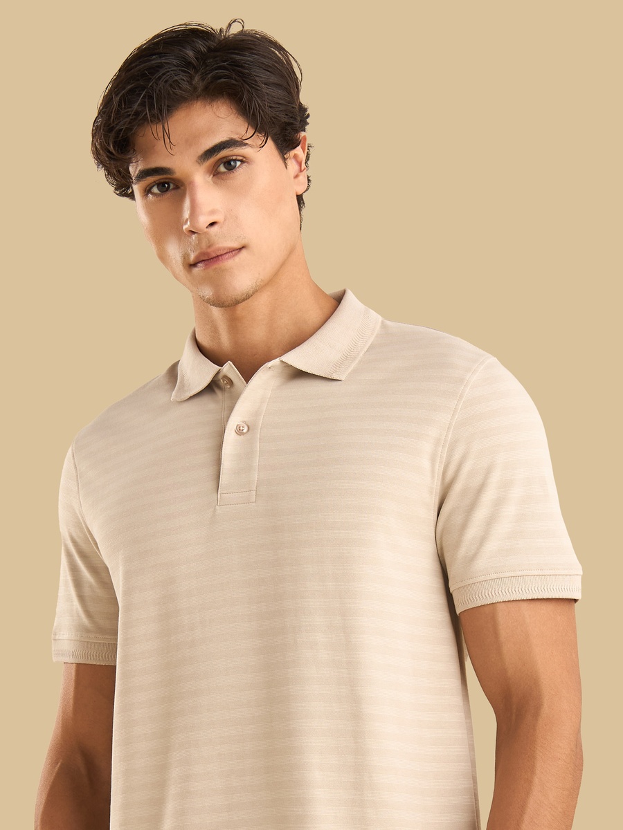 Striped Polo T-Shirt