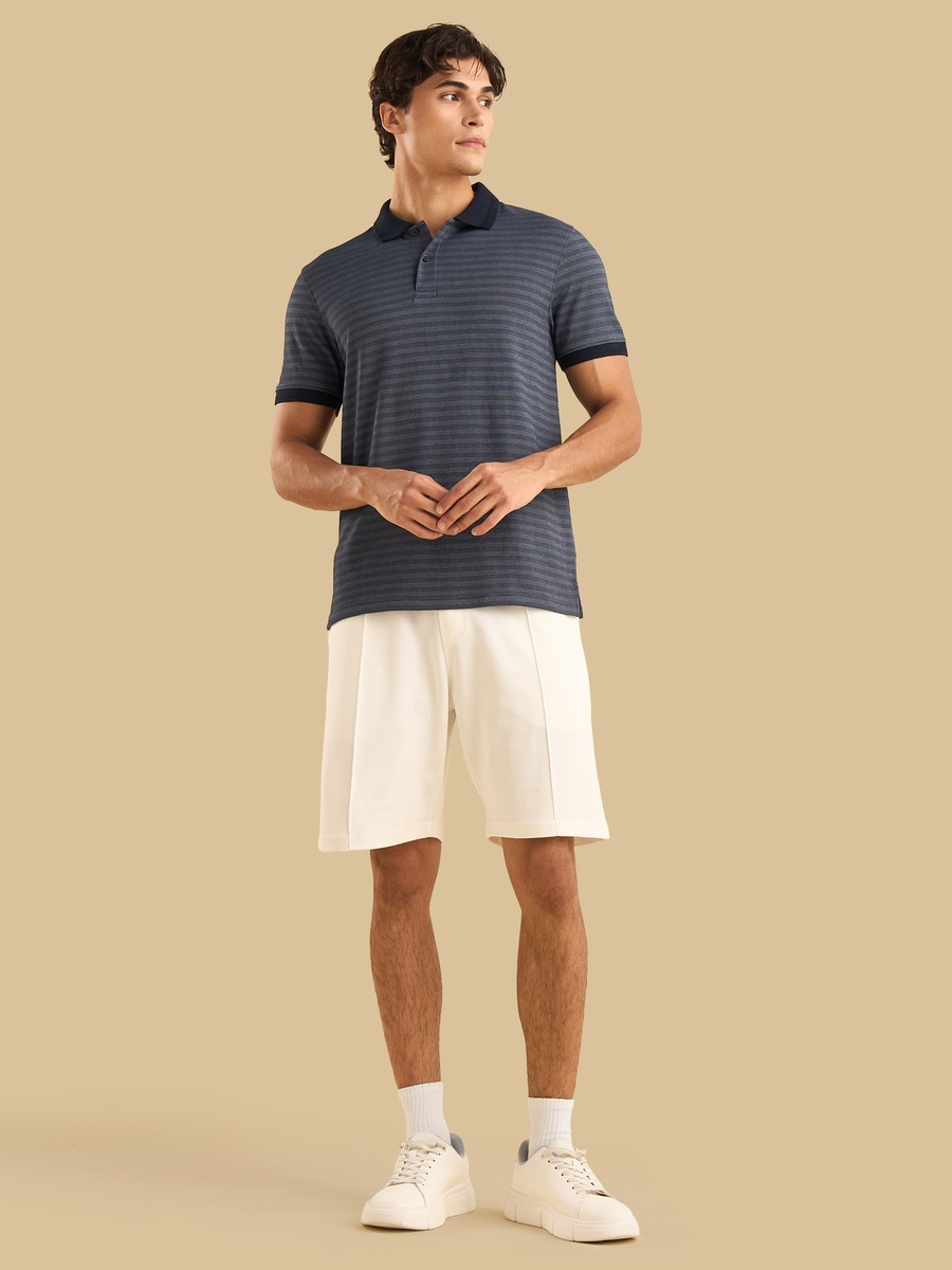 Striped Polo T-Shirt