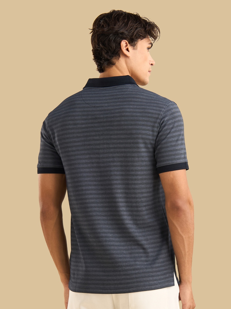 Striped Polo T-Shirt