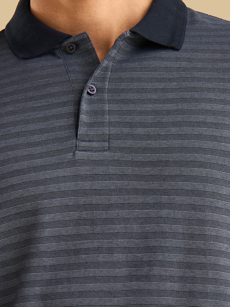 Striped Polo T-Shirt