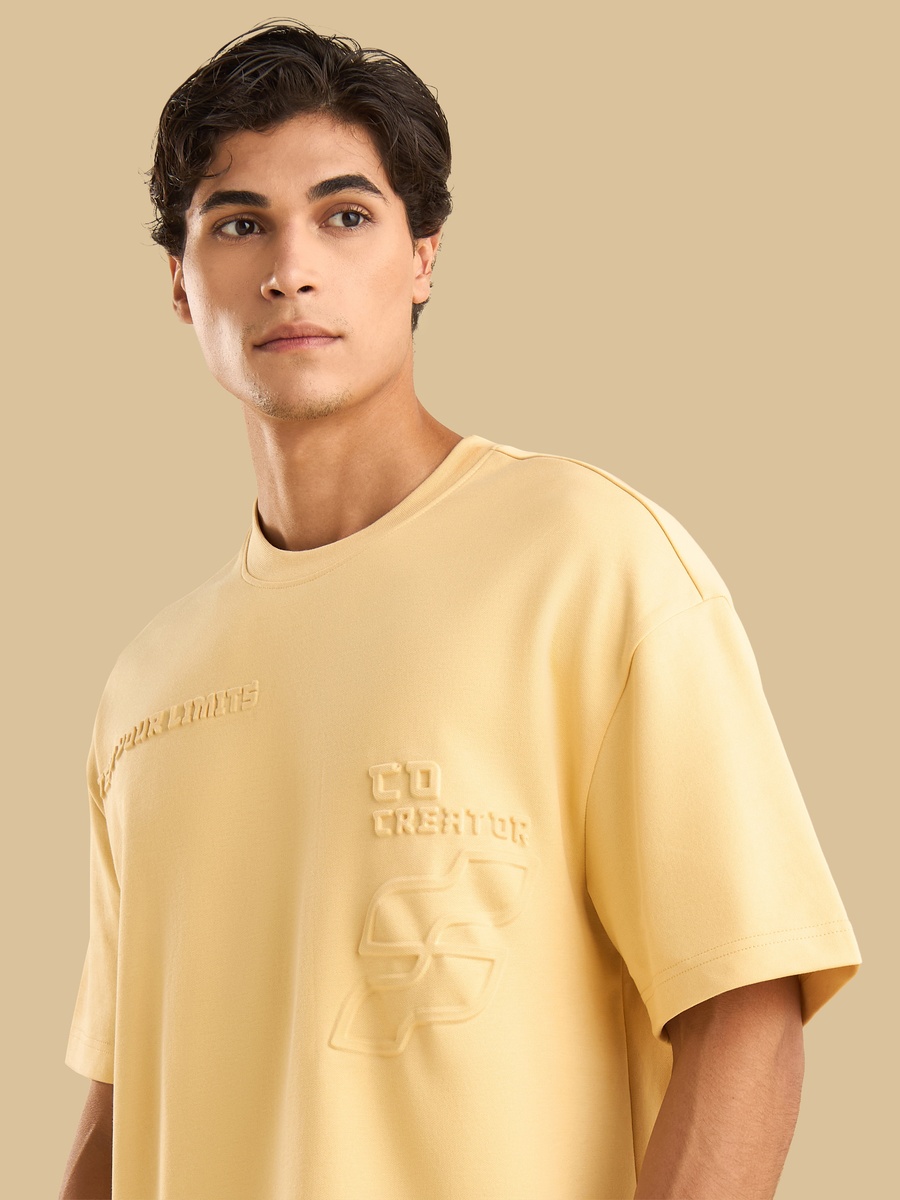 Embossed Oversized T-Shirt