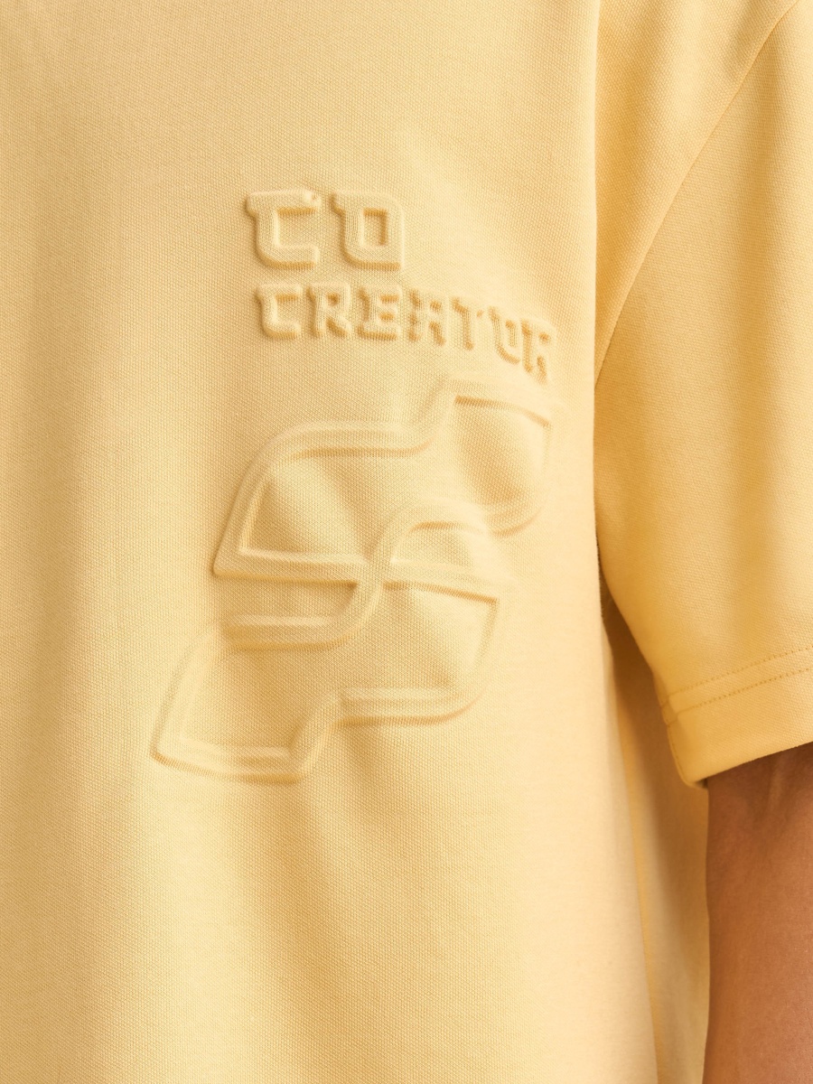 Embossed Oversized T-Shirt