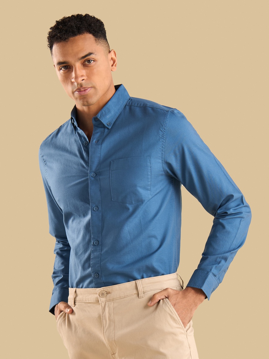 Oxford Shirt with Chest Pocket