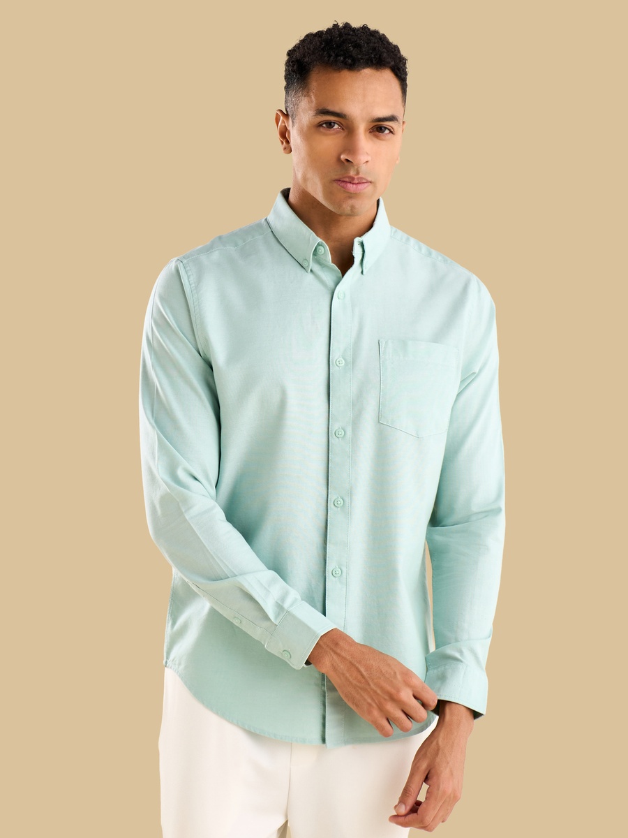 Oxford Shirt with Chest Pocket