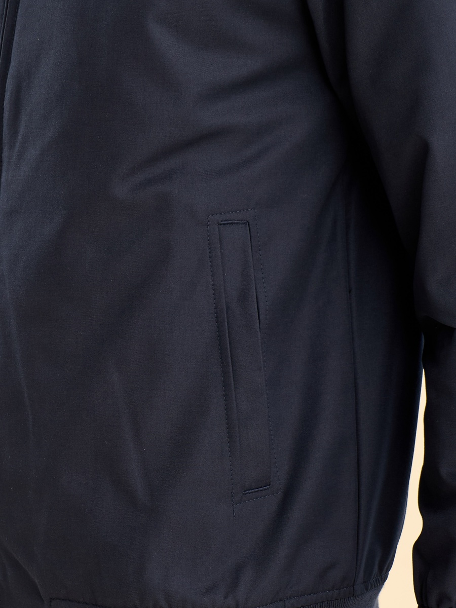 Twill Jacket with Hem Detail