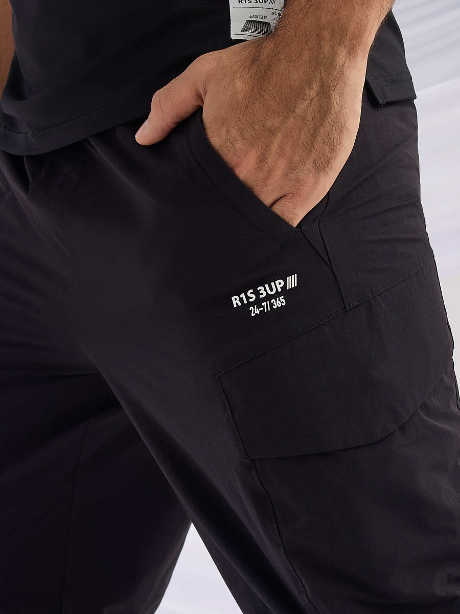 Printed Performance Cargo Joggers