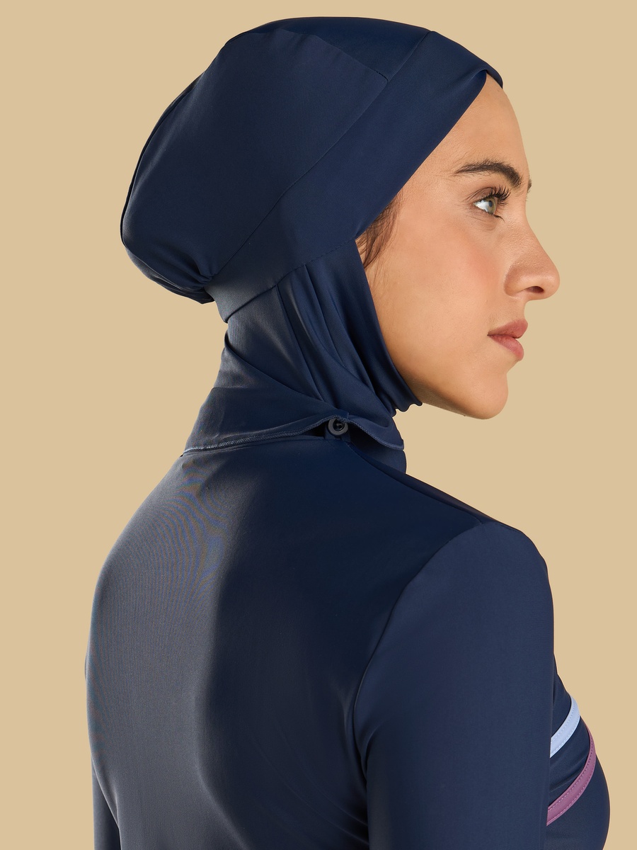 طقم بوركيني 3 قطع مزين