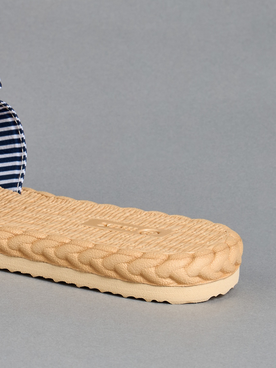 Bow Accent Flip Flops